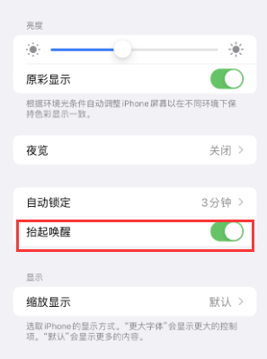 余姚苹果授权维修站分享iPhone轻点无法唤醒怎么办