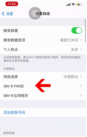 余姚苹果14维修网分享如何给iPhone14的SIM卡设置密码 